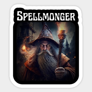 Spellmonger - Disparager of Chivalry (no text) Sticker